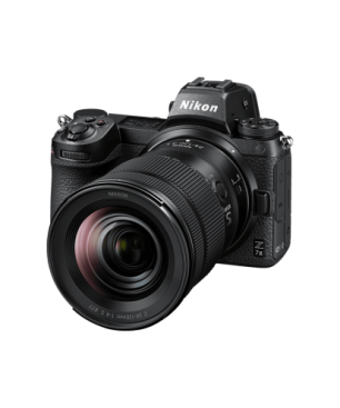 NIKON D780 Kit Spiegelreflexkamera, 24,5 Megapixel, 24-120 mm Objektiv, Touchscreen Display, Schwarz