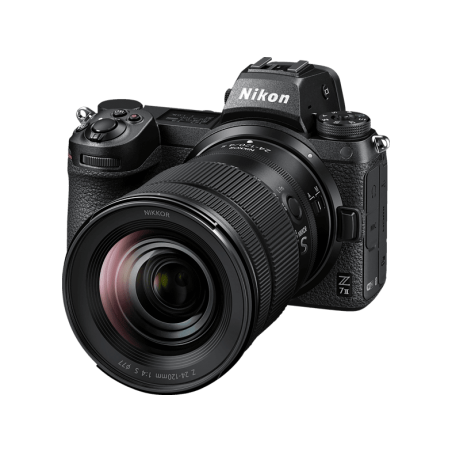 NIKON D780 Kit Spiegelreflexkamera, 24,5 Megapixel, 24-120 mm Objektiv, Touchscreen Display, Schwarz