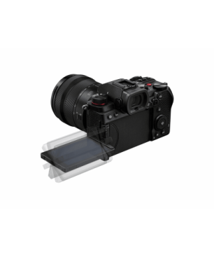 PANASONIC DC-G91MEG-K Lumix G Kit Systemkamera mit Objektiv 12-60 mm , 7,5 cm Display Touchscreen, WLAN