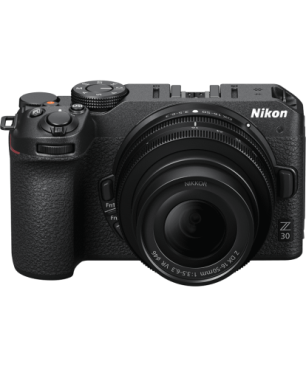 NIKON Nikon Z30 Kit Systemkamera mit Objektiv 16-50 mm , 7,5 cm Display Touchscreen, WLAN