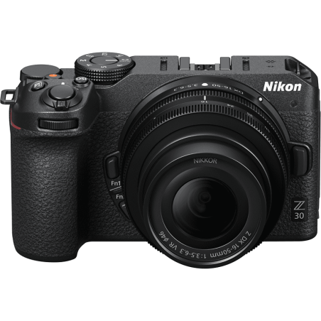 NIKON Nikon Z30 Kit Systemkamera mit Objektiv 16-50 mm , 7,5 cm Display Touchscreen, WLAN