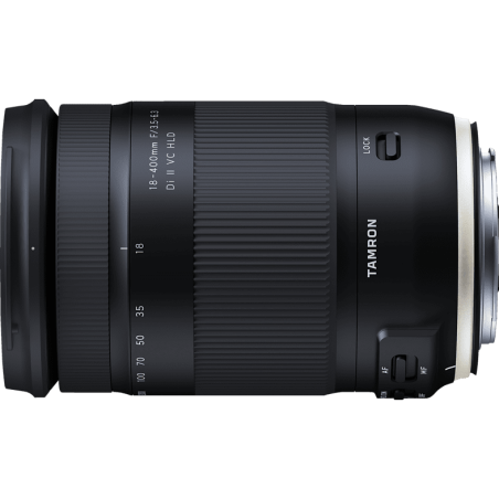 TAMRON DI II HLD 18 mm - 400 mm f/3.5-6.3 Di II, HLD, VC (Objektiv für Canon EF-S-Mount, Schwarz)