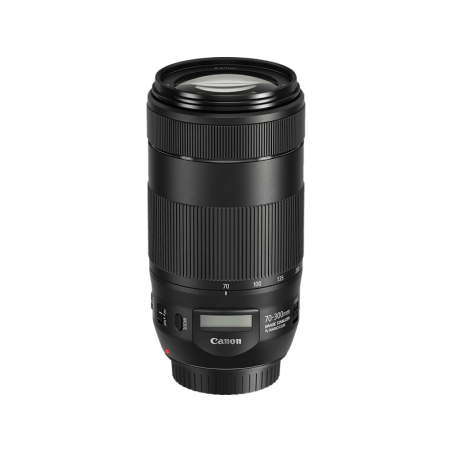 CANON 0571C005 70 mm - 300 mm f/4-5.6 EF, IS II, USM (Objektiv für Canon EF-Mount, Schwarz)