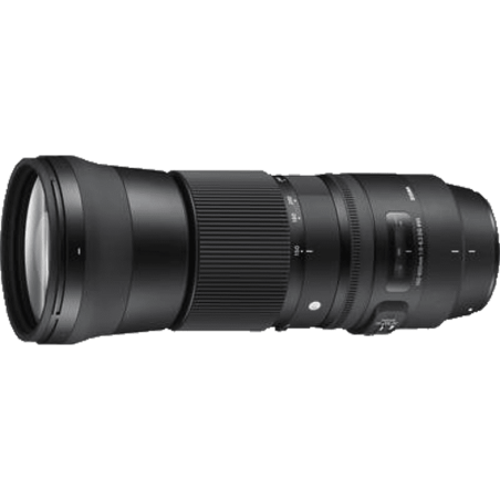 SIGMA 745954 Contemporary 150 mm - 600 mm f/5-6.3 DG (Objektiv für Canon EF-Mount, Schwarz)