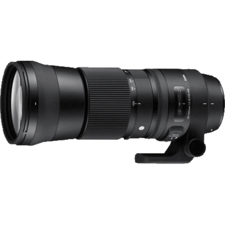 SIGMA 745955 Contemporary 150 mm - 600 mm f/5-6.3 DG (Objektiv für Nikon F-Mount, Schwarz)