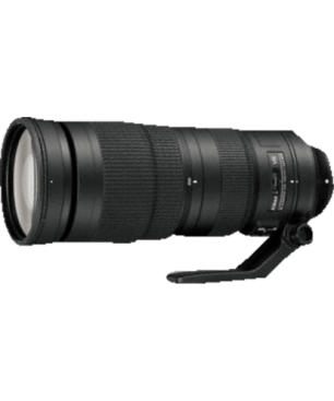 NIKON AF-S NIKKOR 200?500 mm 1:5.6E ED VR 200 mm - 500 mm f/5.6 AF-S, ED, VR (Objektiv für Nikon F-Mount, Schwarz)