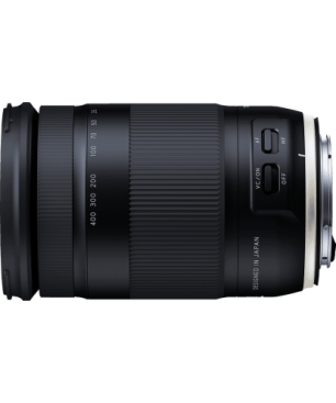 TAMRON DI HLD 18 mm - 400 mm f/3.5-6.3 Di II, HLD, VC (Objektiv für Nikon F-Mount, Schwarz)