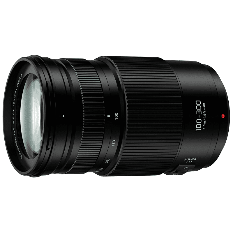 PANASONIC H-FSA100300 Lumix G 100 mm - 300 mm f/4-5.6 OIS (Objektiv für Micro-Four-Thirds, Schwarz) PANASONIC H-FSA100300 Lumix G 100 mm - 300 mm f/4-5.6 OIS (Objektiv für Micro-Four-Thirds, Schwarz)
