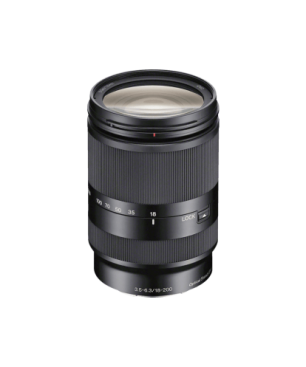 SONY SEL18200LE 18 mm - 200 mm f/3.5-6.3 OSS, ASPH, Circulare Blende (Objektiv für Sony E-Mount, Schwarz)