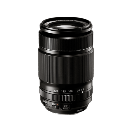 FUJIFILM XF R LM OIS 55 mm - 200 mm f/3.5-4.8 (Objektiv für Fuji X-Mount, Schwarz)
