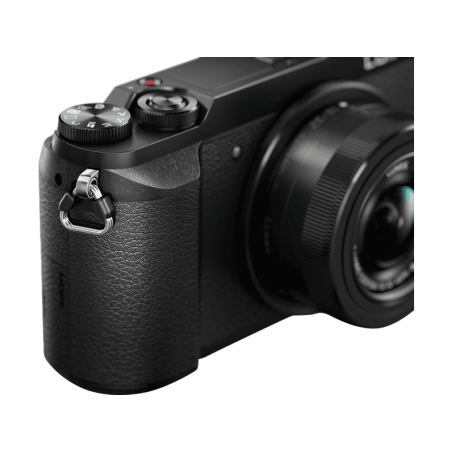 PANASONIC Lumix DMC-GX80 Systemkamera mit Objektiv 12-32 mm , 7,5 cm Display Touchscreen, WLAN