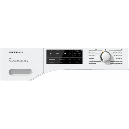 MIELE WCI860 WPS PWash&TDos&9kg W1 Chrome Edition Waschmaschine (9 kg, 1600 U/Min., A)