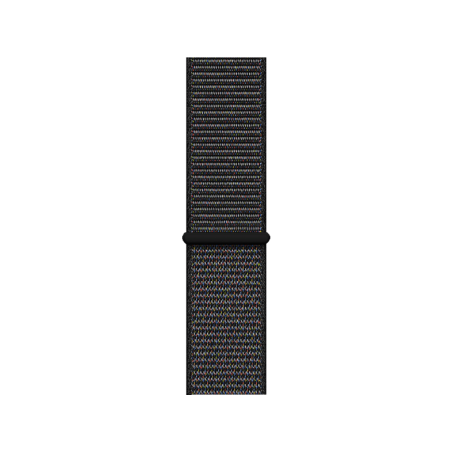 APPLE Watch Series 4 (GPS + Cellular) 44mm Smartwatch Aluminium gewebtes Nylon, 140-210 mm, Gehäuse: Dunkelgrau