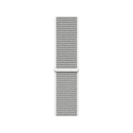 APPLE Watch Series 4 (GPS + Cellular) 44mm Smartwatch Aluminium gewebtes Nylon, 140-210 mm, Armband: Silber, Gehäuse: Silber