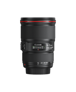 CANON EF 16 mm - 35 mm f/4L IS, USM (Objektiv für Canon EF-Mount, Schwarz)