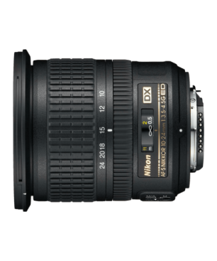 NIKON AF-S DX NIKKOR 10?24mm 1:3,5?4,5G ED 10 mm - 24 mm f/3.5-4.5 AF-S, ED, DX (Objektiv für Nikon F-Mount, Schwarz)
