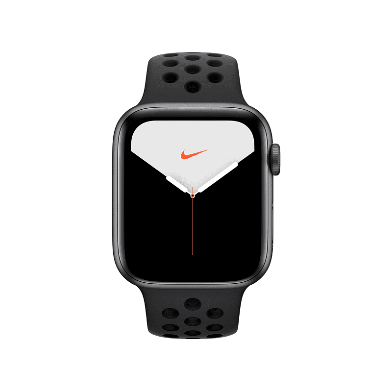 APPLE Watch Series 6 Nike (GPS + Cellular) 44mm Smartwatch Fluorelastomer, 140 - 220 mm, Space Grau/Schwarz APPLE Watch Series 6 Nike (GPS + Cellular) 44mm Smartwatch Fluorelastomer, 140 - 220 mm, Space Grau/Schwarz