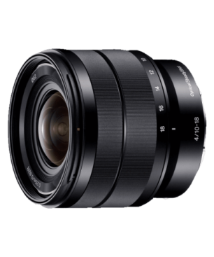 SONY SEL1018 10 mm - 18 mm f/4.0 OSS, ED, ASPH, Circulare Blende (Objektiv für Sony E-Mount, Schwarz)