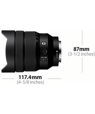 SONY SEL1224G Vollformat 12 mm - 24 mm f/4 G-Lens, ASPH, SuperED, FHB, DMR, Circulare Blende