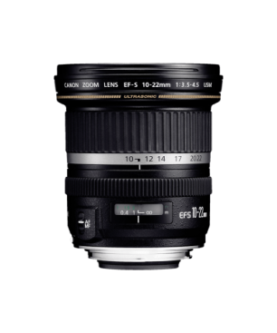 CANON EF-S 10-22mm USM 10 mm - 22 mm f/3.5-4.5 USM, EF-S (Objektiv für Canon EF-S-Mount, Schwarz)