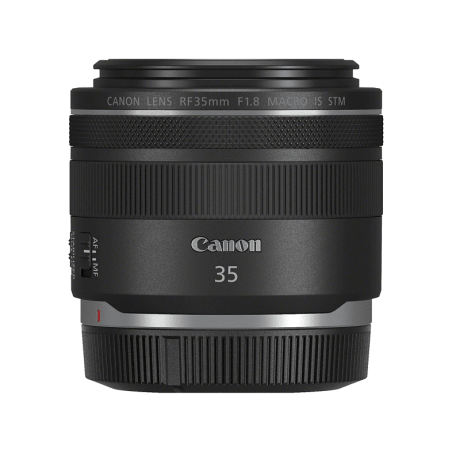 CANON RF - 35 mm f/1.8 RF, IS, STM (Objektiv für Canon R-Mount, Schwarz)
