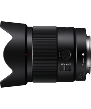 SONY SEL35F18F Vollformat 35 mm - 35 mm f/1.8 ASP, FHB, Circulare Blende, DMR (Objektiv für Sony E-Mount, schwarz)