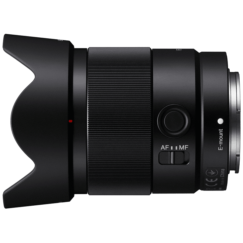 SONY SEL35F18F Vollformat 35 mm - 35 mm f/1.8 ASP, FHB, Circulare Blende, DMR (Objektiv für Sony E-Mount, schwarz)