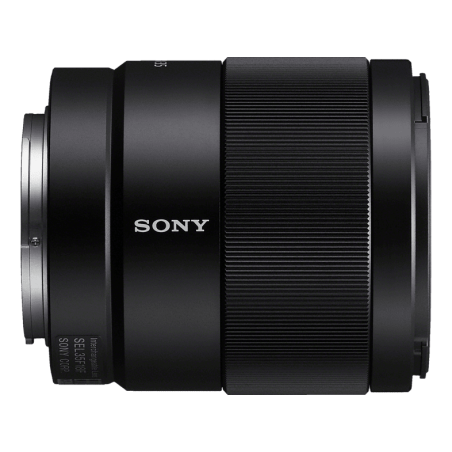 SONY SEL35F18F Vollformat 35 mm - 35 mm f/1.8 ASP, FHB, Circulare Blende, DMR (Objektiv für Sony E-Mount, schwarz)