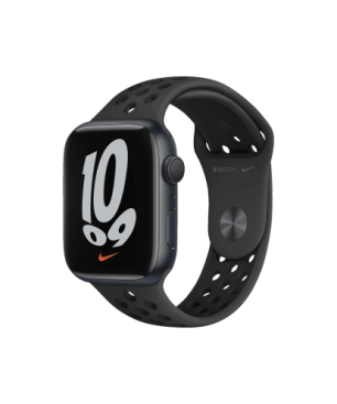 APPLE Watch Series 7 Nike (GPS + Cellular) 45mm 140 - 220 mm, Armband: Mitternacht, Gehäuse: Mitternacht