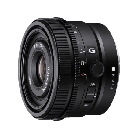 SONY SEL24F28G Vollformat - 24 mm f/2.8 G-Lens, ASPH, ED, FHB, IF, Circulare Blende, DMR (Objektiv für Sony E-Mount, Schwarz)