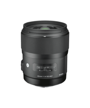 SIGMA 340954 - 35 mm f/1.4 DG, HSM (Objektiv für Canon EF-Mount, Schwarz)