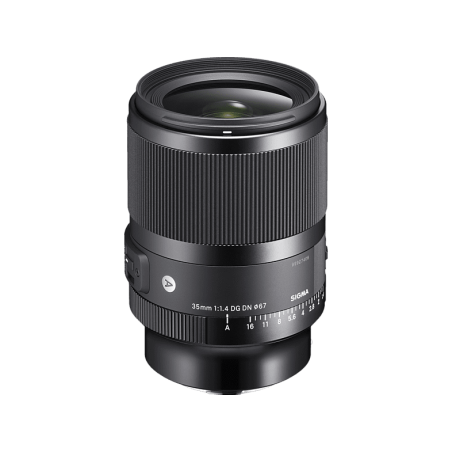 SIGMA Art - 35 mm f./1.4 ASP, IF, DN, DG (Objektiv für Sony E-Mount, Schwarz)