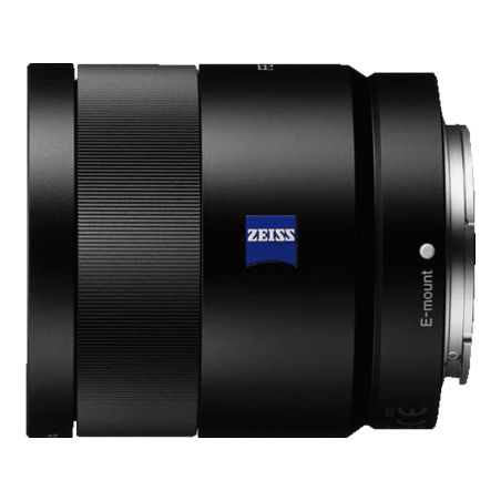 SONY SEL55F18Z Zeiss Vollformat - 55 mm f/1.8 ASPH, DMR, Circulare Blende (Objektiv für Sony E-Mount, Schwarz)