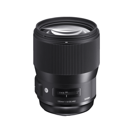 SIGMA 240954 135 mm f/1.8 DG, HSM (Objektiv für Canon EF-Mount, Schwarz)