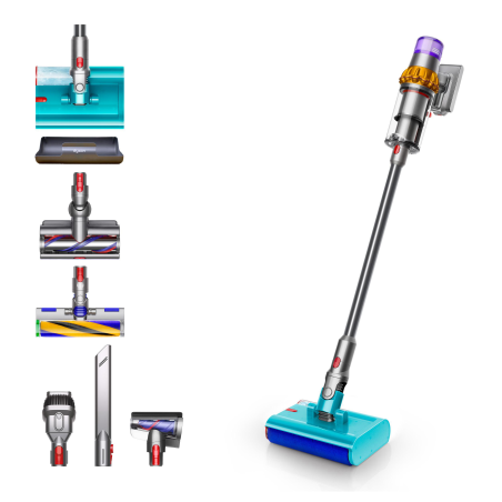 DYSON V15s Detect Submarine Stielsauger, Akkubetrieb, 660 Watt