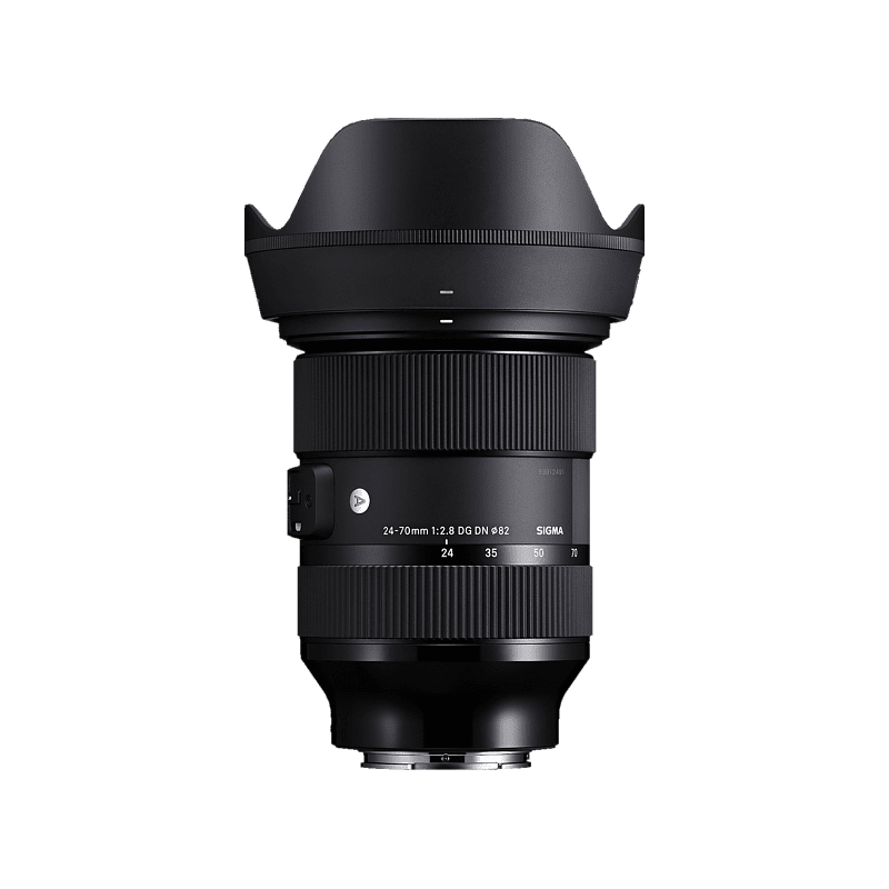 SIGMA Art 24 mm - 70 mm f./2.8 DG, DN (Objektiv für Sony E-Mount, Schwarz)