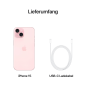 APPLE iPhone 15 5G 128 GB Pink Dual SIM