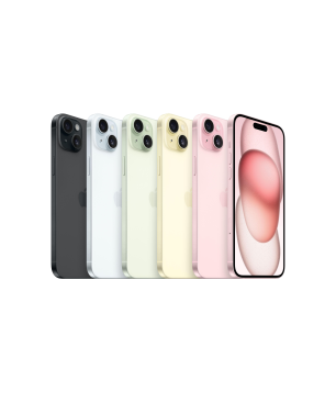 APPLE iPhone 15 Plus 5G 128 GB Schwarz Dual SIM