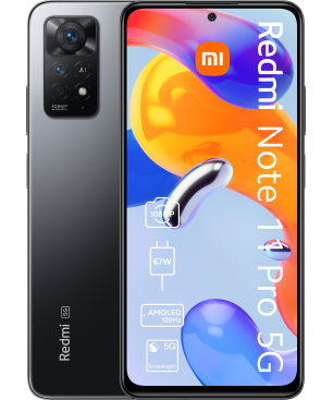 XIAOMI Redmi Note 11 Pro 5G 128 GB Graphite Gray Dual SIM