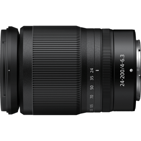 NIKON Nikkor Z 24 mm - 200 mm f./4.0-6.3 IF (Objektiv für Nikon Z-Mount, Schwarz)