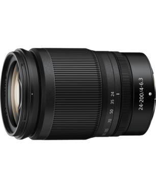 NIKON Nikkor Z 24 mm - 200 mm f./4.0-6.3 IF (Objektiv für Nikon Z-Mount, Schwarz)