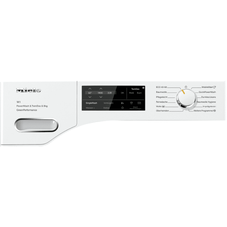 MIELE WWH860 WPS PWash&TDos&8kg W1 White Edition Waschmaschine (8 kg, 1400 U/Min., A)