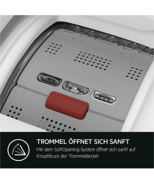 AEG LTR6A40460 Serie 6000 ProSense® mit Mengenautomatik Waschmaschine (6 kg, 1351 U/Min., C, Ja)