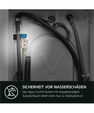 AEG LTR6A40460 Serie 6000 ProSense® mit Mengenautomatik Waschmaschine (6 kg, 1351 U/Min., C, Ja)