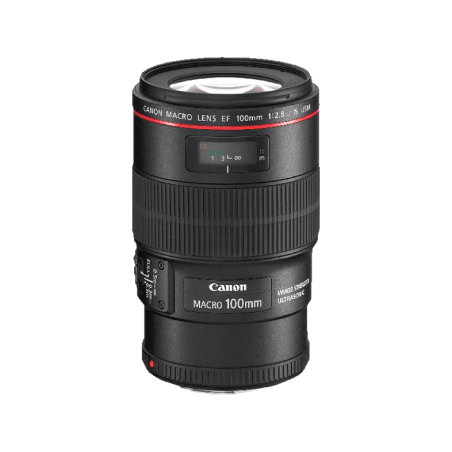 CANON EF 100mm F2.8L Macro IS USM - 100 mm f/2.8 EF, IS, USM, L-Reihe (Objektiv für Canon EF-Mount, Schwarz)