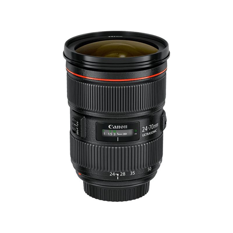 CANON EF II USM 24 mm - 70 mm f/2.8 USM (Objektiv für Canon EF-Mount, Schwarz) CANON EF II USM 24 mm - 70 mm f/2.8 USM (Objektiv für Canon EF-Mount, Schwarz)