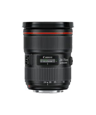 CANON EF II USM 24 mm - 70 mm f/2.8 USM (Objektiv für Canon EF-Mount, Schwarz)