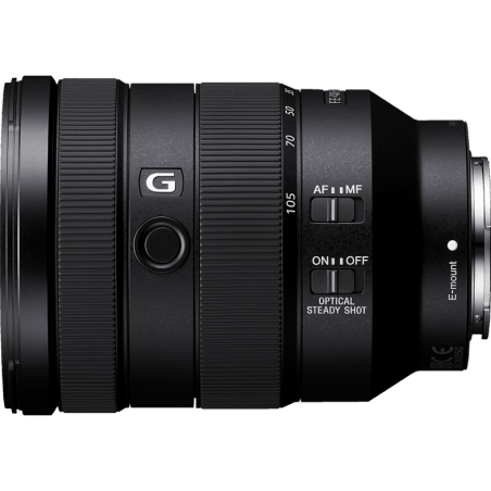 SONY SEL24105G Vollformat 24 mm - 105 mm f/4 G-Lens, OSS, DMR, FHB, ED, ASPH, Circulare Blende