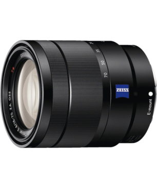 SONY SEL1670Z Zeiss 16 mm - 70 mm f/4.0 OSS, ED, Circulare Blende (Objektiv für Sony E-Mount, Schwarz)