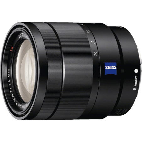 SONY SEL1670Z Zeiss 16 mm - 70 mm f/4.0 OSS, ED, Circulare Blende (Objektiv für Sony E-Mount, Schwarz)